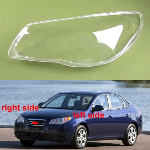 For Hyundai Elantra 2010 Lampshade Cover Headlight Shell Headlamp Cover Transparent Shade Lens Glass