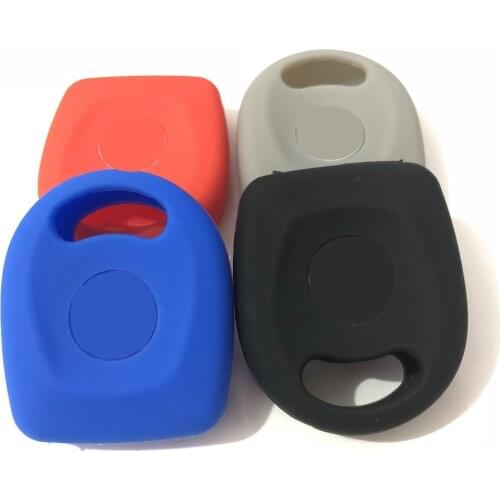 Key FOB Case For Car VW B5 Passat Golf Phaeton Rabbit Beetle Cabriolet Polo Bora Trans 1 Button Silicon Remote Pouch Holder