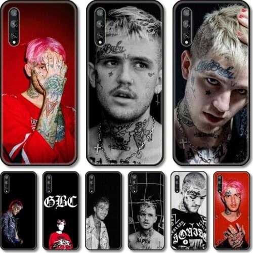 Lil peep music Phone Case For Huawei Y 5 6 7 8 9 A P S Pro 2020 2019 Black Shell Cover