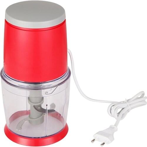 Small Electric Meat Grinder Stainless Steel Electric Chopper Automatic Mincing Machine Food Processor Household EU Plug