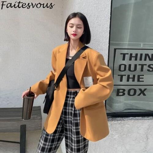 Faitesvous Women's Oversized Jackets