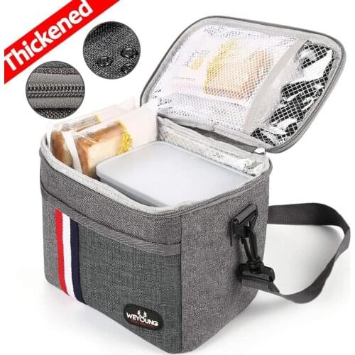 Fashion Insulated Thermal Cooler Lunch box food bag for work Picnic bag Bolsa termica loncheras para mujer for school students