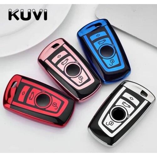 Soft TPU Car Remote Key Case Cover Holder For BMW 1 3 5 7 Series 520 525 f30 f10 F18 118i 320i X3 X4 M3 M4 M5 116i 530i E46 E39