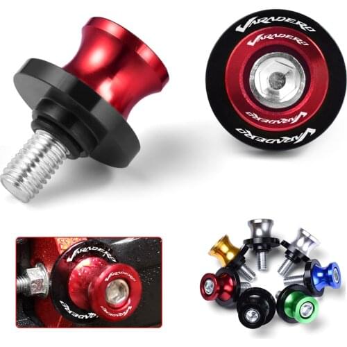 NEW For HONDA XL1000 V Varadero XL1000 1999-2013 Motorcycle Swingarm Spools 8MM Stand Screws CNC Aluminum Accessories