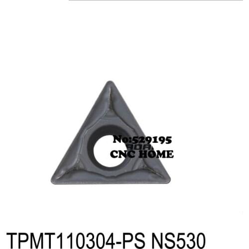 Original TPMT TPMT110304 TPMT110304-PS TPMT110308-PS NS530 Lathe Tools Cutter turning tungsten carbide inesrts CNC