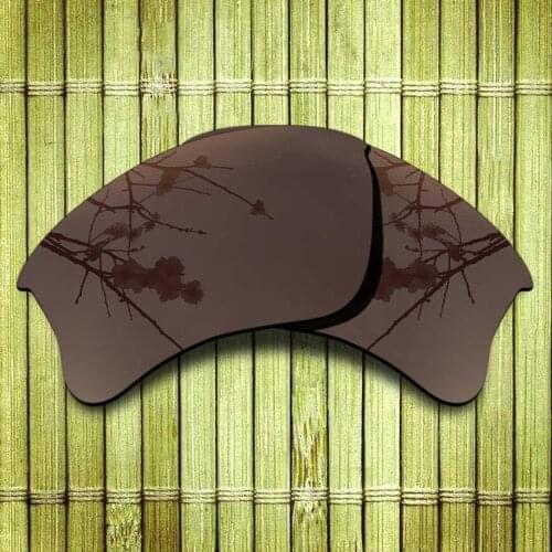 Polarized Replacement Lense For-Oakley Flak Jacket XLJ Sunglasses Frame - Brown Color Available