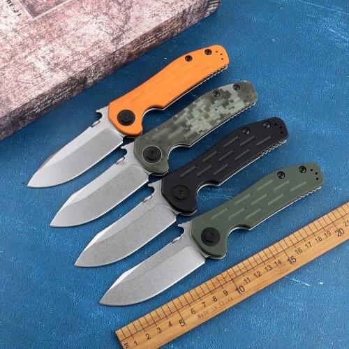 Outdoor tactical ZT0630 folding knife 9cr18mov blade G10 handle camping survival mountaineering hunting defense hand tool knife