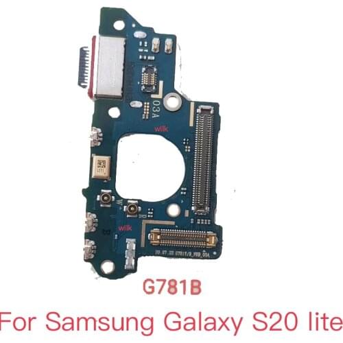 USB Port Charging Board For Samsung Galaxy S20 Lite G781 B USB Charging Dock Port Flex cable Repair Parts