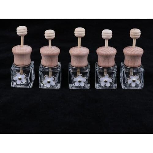 5 Pieces Refillable Car Decor Perfume Bottle Decorative Ornament
