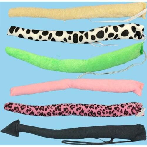 30cm Animal Tail Giraffe Devil Tails For Kids Adults Cosplay Costume Props Role Play Christmas Xmas Halloween Birthday Party