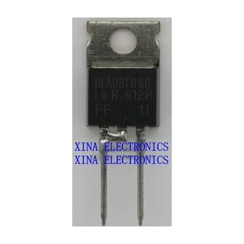 HFA08TB60PBF HFA08TB60 08TB60 600V 8A TO-220 ROHS ORIGINAL 10PCS/lot Free Shipping Electronics composition kit