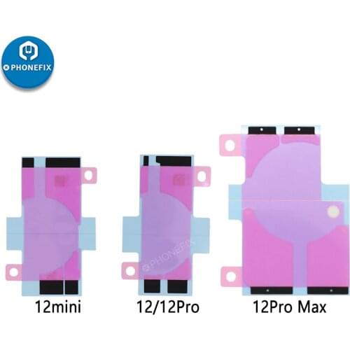 5pcs Battery Adhesive Sticker for iPhone X 8 plus 8 7plus 7 6s 6p 6 Double Tape Pull Trip Glue Built-In Heat Sink Sticker