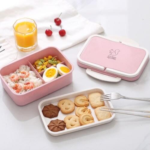 Microwave Bento Lunch Box Picnic Food Fruit Container Storage Box For Kids Adult