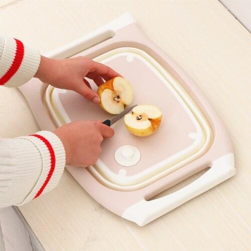 Multi-Function Folding Chopping Board Foldable Chopping Board Kitchen Travel Portable Basin Sink Chopping Board