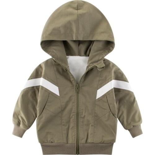 Fashion Boys girls autumn winter coat childrens jackets boys girls outdoor soft plus velvet thick hooded clothing