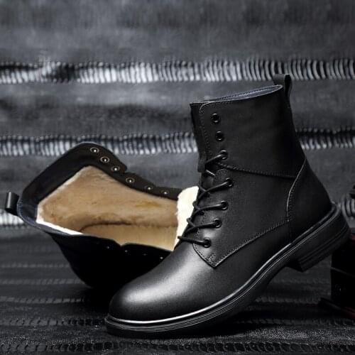 New Arrival Luxury Brand Man Comfortable Shoes Male Genuine Leather Mens Cowboy Western Martin Chelsea Ankle Boots Shoes