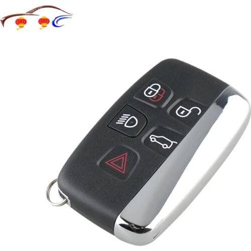 2019 NEW replacement car key shell case 5 buttons remote smart key fob case shell LAND ROVER LR4 RANGE EVOQUE SPORT