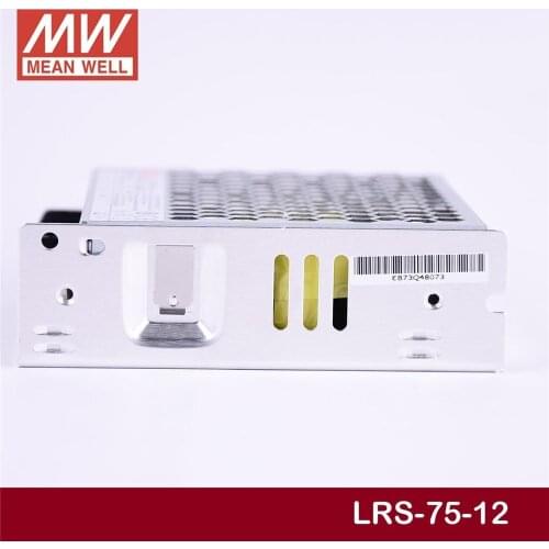 Friendly MEAN WELL 12Pack LRS-75-12 12V 6A meanwell LRS-75 72W Single Output Switching Power Supply