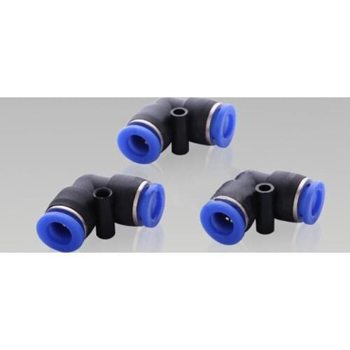 Equal PV reduce PVG elbow 90 degree 4 6 8 10 12 16mm Pu tube pipe gas Pneumatic Push In joint connector Air Fitting