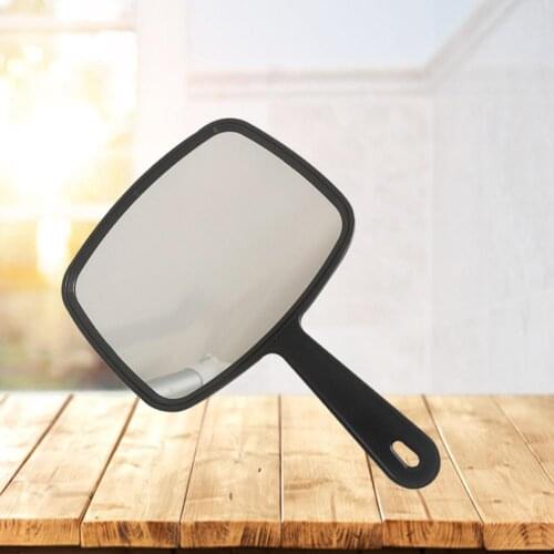 Handheld Hair Dressing Paddle Cosmetic Mirror Salon Barbers Hairdressers Tool Makeup Mirror Women Beauty Tool