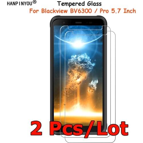 2 Pcs/Lot For Blackview BV6300 / Pro Tempered Glass Screen Protector Ultra Thin Explosion-proof Protective Film Guard Shield