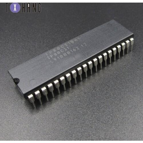 1/5PCS TP80C31BH 80C31BH TP80C31 40PINS 8-Bit IC Encapsulation NEW diy electronics