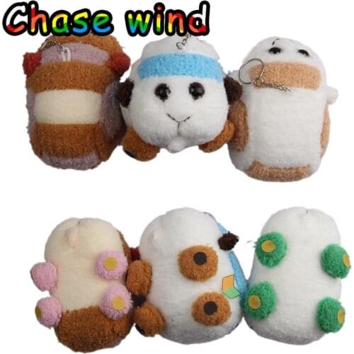 10cm Pui Pui Molcar Plush Toy Guinea Pig Abbey Potato Toy Keychains Shiromo Choco Schoolbag Itabag Cute Pendants Christmas Gift