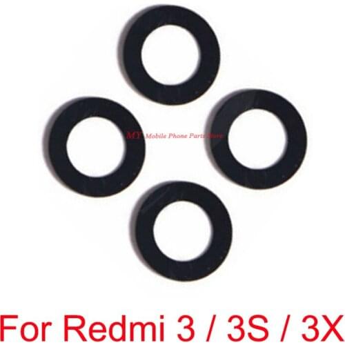 2 PCS New For Xiaomi Mi Redmi 3 / 3X / 3S Rear Camera Glass Lens Cover Back Camera Lens Glass Cover For Redmi3 Redmi3s Redmi3x