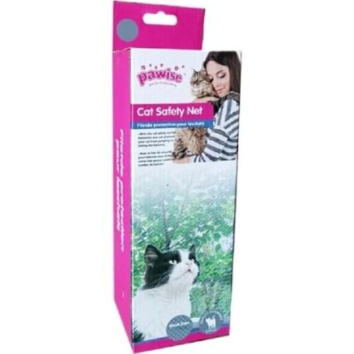 28404-Pawise Balcony Cat Protection Transparent Network 6x3 M 400048247