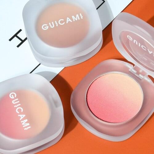 3 Colors Blush Peach Pallete Face Blush Mineral Pigment Palette Cream Blusher Face Red Shadow Cosmestics Highlight Powder