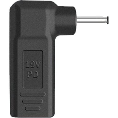 Laptop Power Adapter Connector Dc Plug USB Type C Female to Universal Male Jack Converter for Lenovo for Asus Notebook Charger