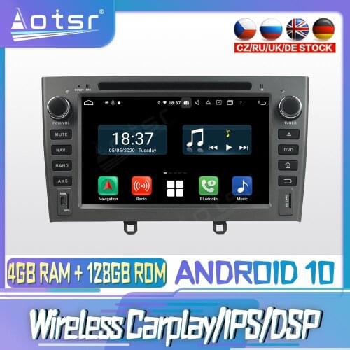 Android 10 PX6 128G For PEUGEOT PG 408 2007 2008 2010 DVD GPS Navigation Auto Radio Stereo Video Multimedia Player HeadUnit 2din