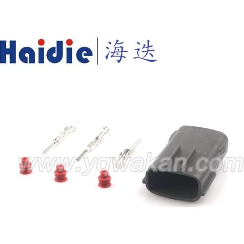 Free shipping 5sets 3Pin DL 090 Male Sumitomo Waterproof Cable Connector For Nissan Mazda RX8 Ignition Coil conector 6195-0012