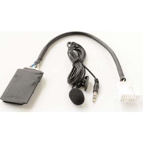 Bluetooth Interface Adapter Music Aux Module with Microphone For Honda Accord Odyssey