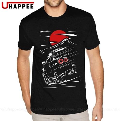 Design Japans JDM T-Shirts Mens Top Quality Short Sleeve Ultra Cotton Round Neck Tee Shirts