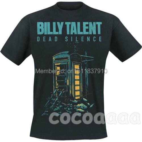 10 designs Summer Style Billy Talent Phone Boxt Rock Brand men women shirt 3D mma fitness heavy Metal Cotton skateboard hip hop
