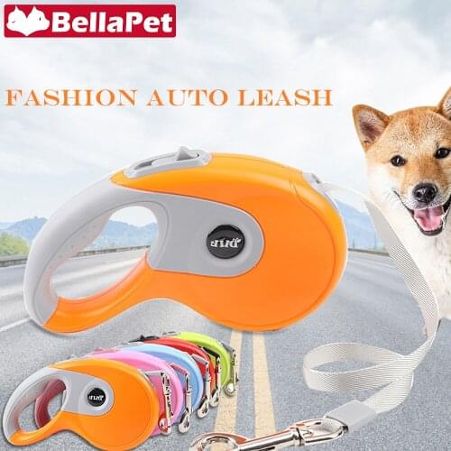 Cute Dog Leash for Small Large Dogs Auto Dogs Leashes PitBull Pug Pet Product Durable Dog Leash Rope Dogs Accessories