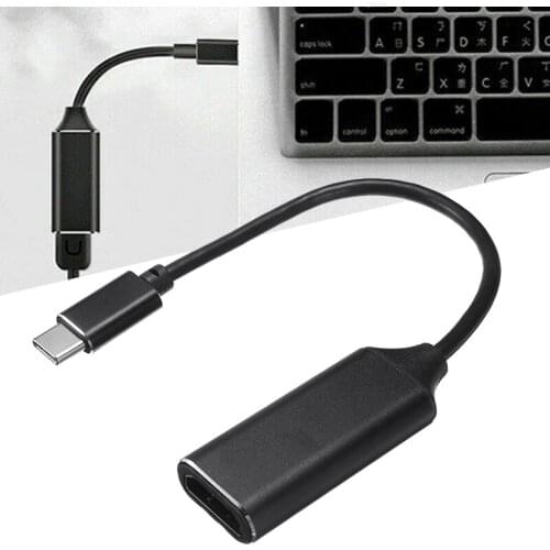 New Converter Compatible For Macbook PC TV Tablet k 4K Ultra HD Type-C to Adapter Male to HDMI-compatible Female Converter Cable