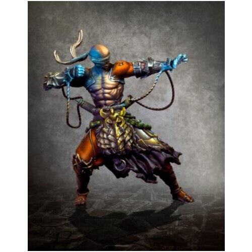 New Unassembled 1/24 75mm Thai Boxing man 75mm Resin Kit DIY Toys Unpainted resin model