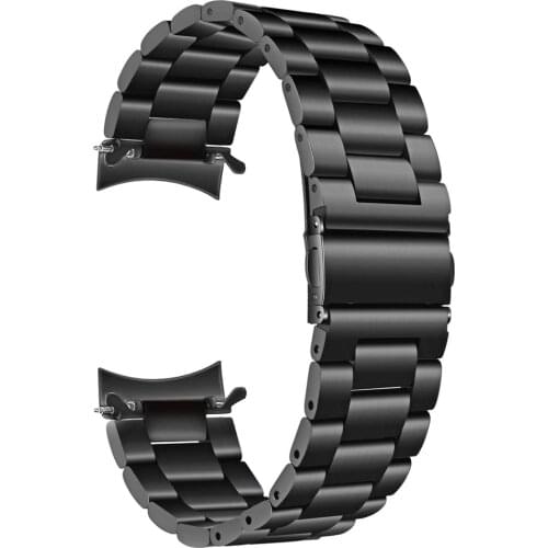 Galaxy Watch 46mm No Gaps Design Band for Samsung Gear S3 Frontier Strap Stainless Steel Business Gear S3 Classic Wrist Bracelet