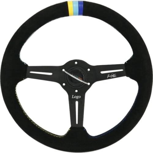 Spceddy Stering Wheel 14 Inch Racing Steering Wheels Sport Universal Steering Wheel 350mm With Horn Button Gredd* MC20S050985