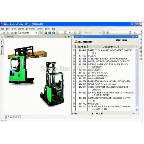 Warehouse Trucks (LinkOne) for Mitsubishi