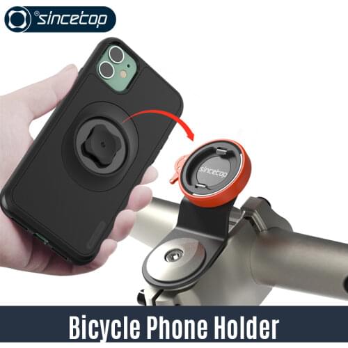 Mountain Bike Phone holder for iPhone 11Pro XS MAX Xr 8plug 7 6 bicycle Mount Bracket Clip rotate Stand Kit With shockproof case