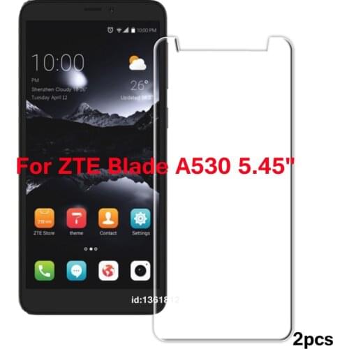 ZTE Blade A530 Tempered Glass Screen Protector For ZTE Blade A 530 Glass Transparent Phone Screen Protector Film 5.45 inch
