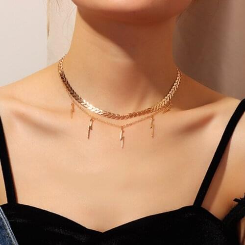 Zrhua Gold Chokers