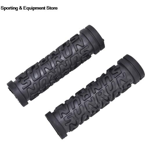 1Pair MTB Road Cycling Skid-Proof Grips Anti-Skid Rubber Bicycle Grips Mountain Bike Bicycle Handlebars Grips Bicycle Parts