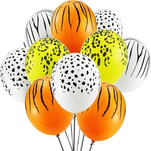10 pieces / 12 inch pattern balloon happy birthday party wedding christmas new year decoration balloon kids toy air ball globe