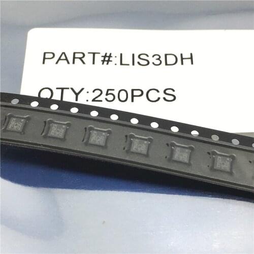 20pcs/lot LIS3DHTR LIS3DH LIS3D LGA16 C3H Acceleration Sensor Chip New and Original