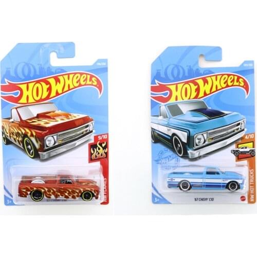 2021 Hot Wheels 67 CHEVY C10 Mini Alloy Coupe 1/64 Metal Diecast Model Car Kids Toys Gift