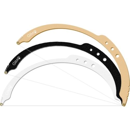 3 Colors Thread Positioning Makeup Eyebrow Microblading Mapping Semi Permanent Bow Auxiliary Dyeing Liners Safe Arrow Line Ruler